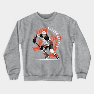 Trevor Zegras Anaheim Brush Crewneck Sweatshirt